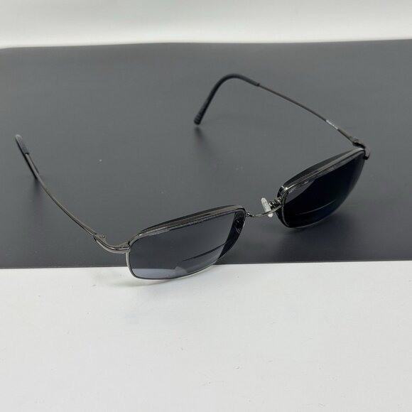 Technolite Flex TLF 604 GM Gunmetal 53-19-140 Men Eyeglass Frames - Picture 1 of 12